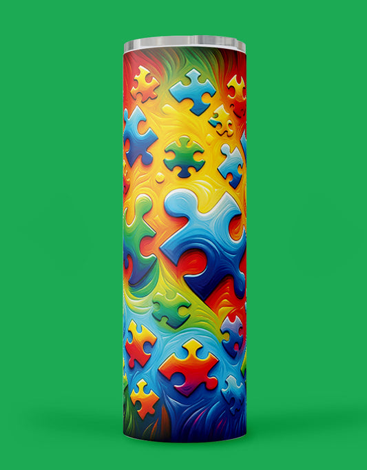 Autism Boundless Bravery Tumbler