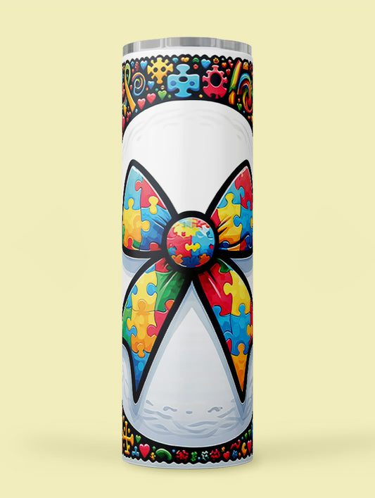 Autism Victory Vibes Tumbler
