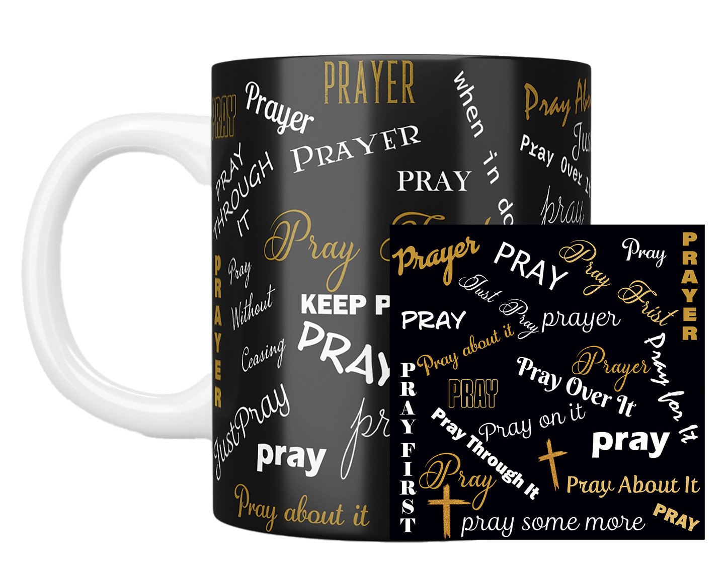 Prayer Mug with Coaster Set