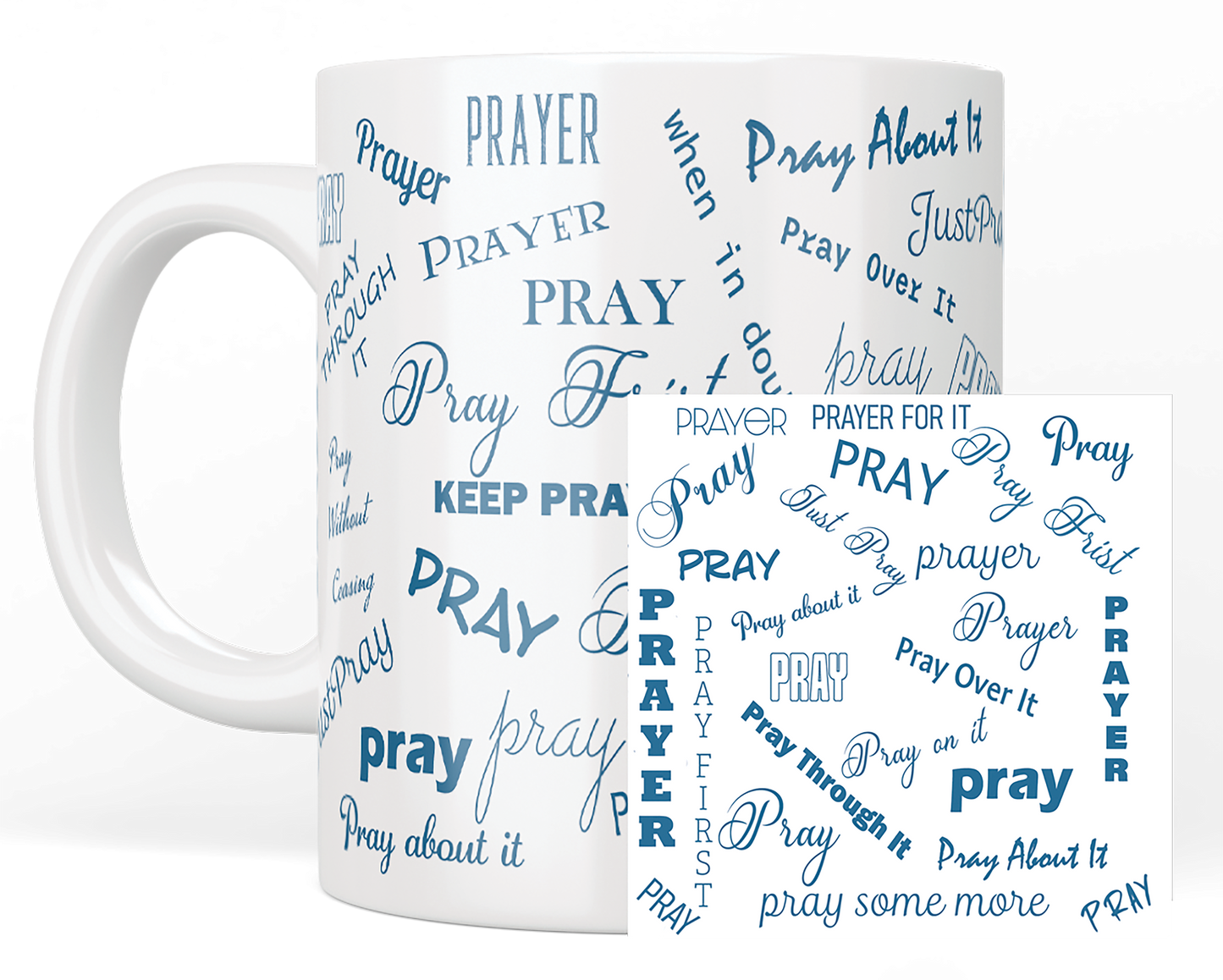 Prayer Mug with Coaster Set