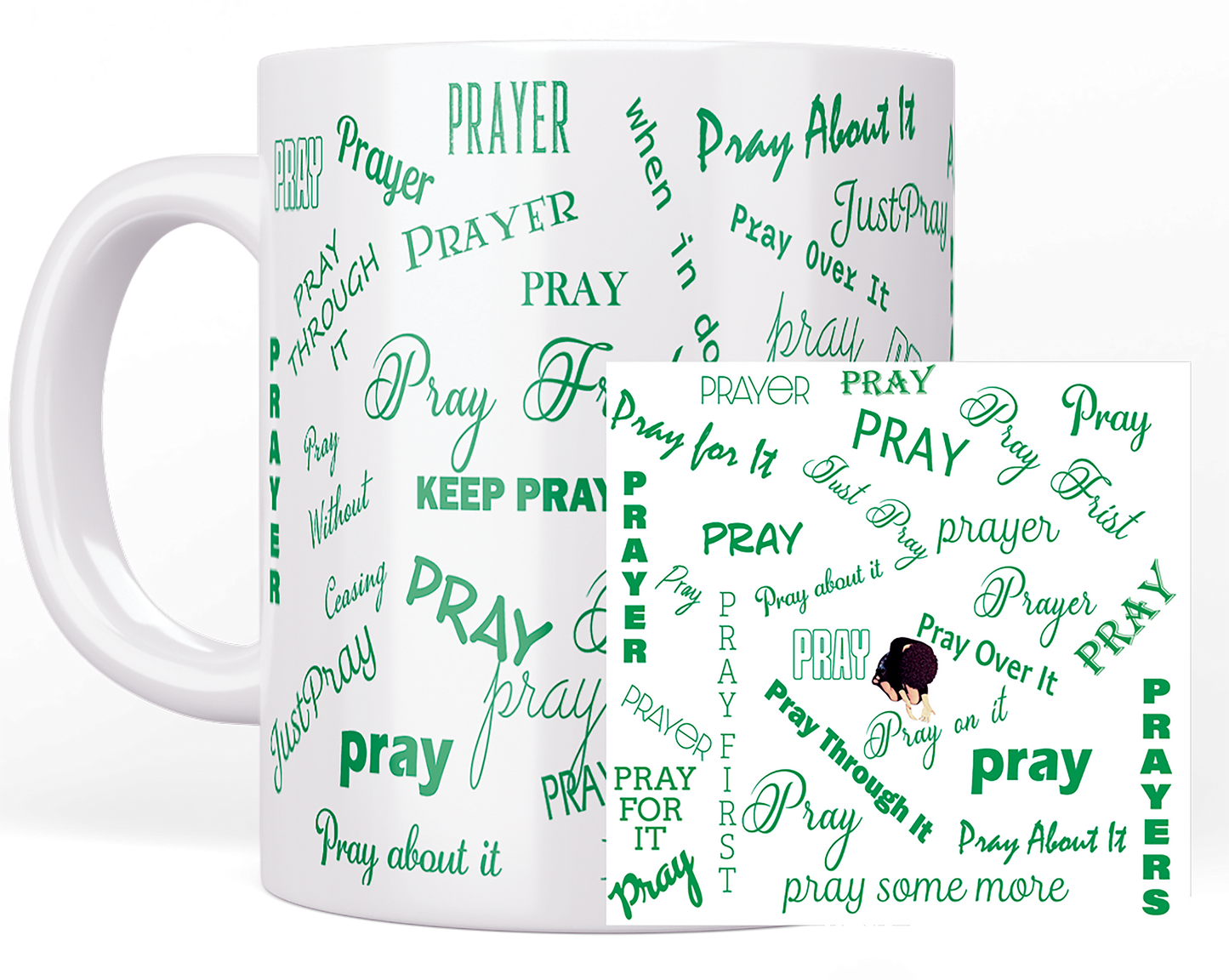 Prayer Mug with Coaster Set