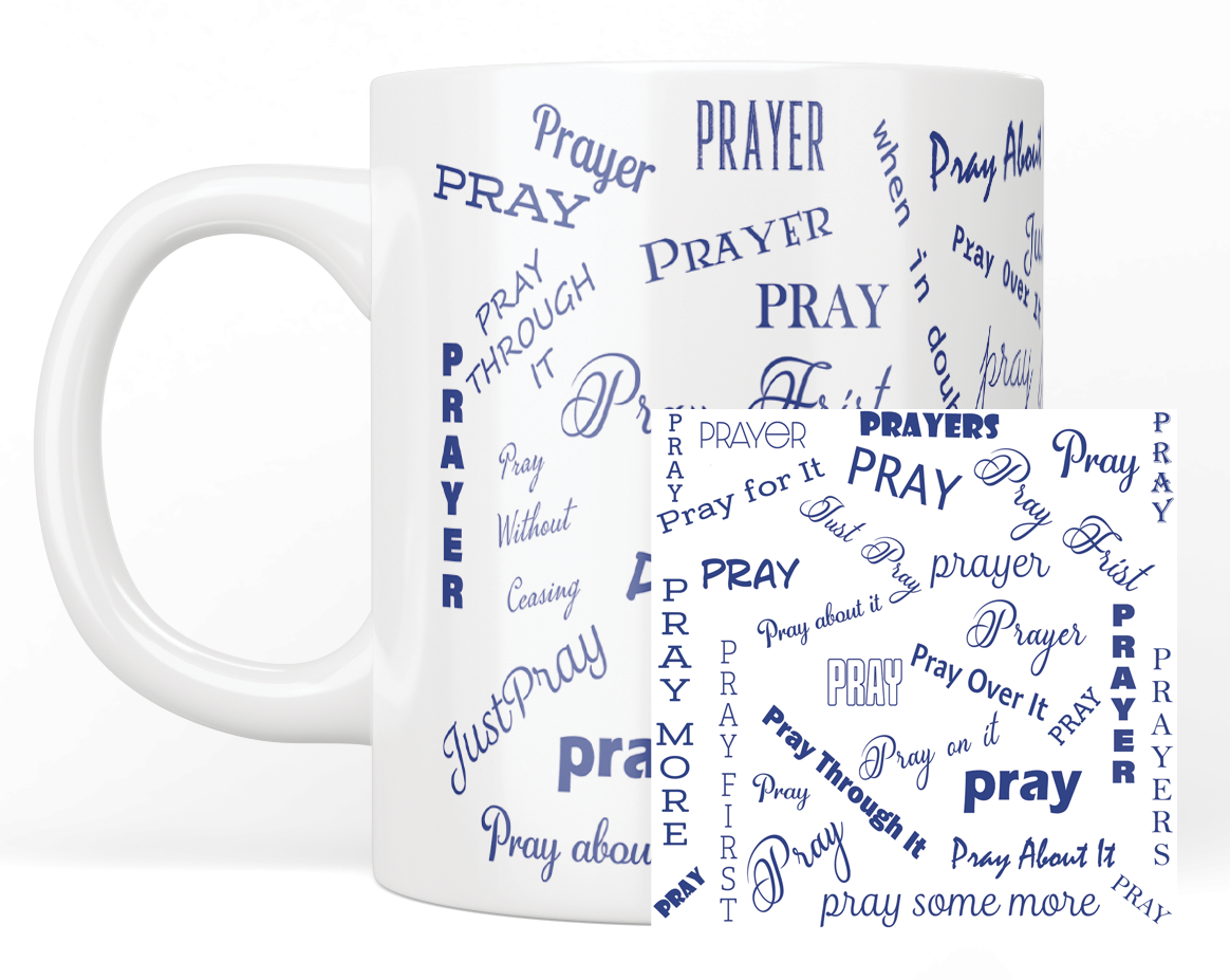 Prayer Mug with Coaster Set