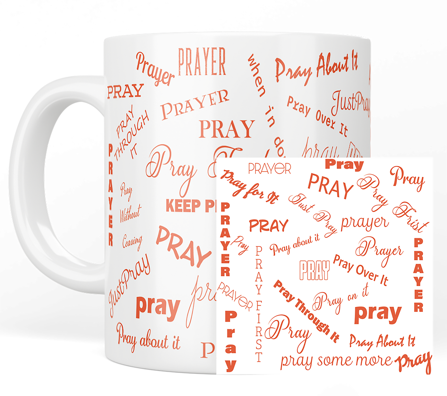 Prayer Mug with Coaster Set