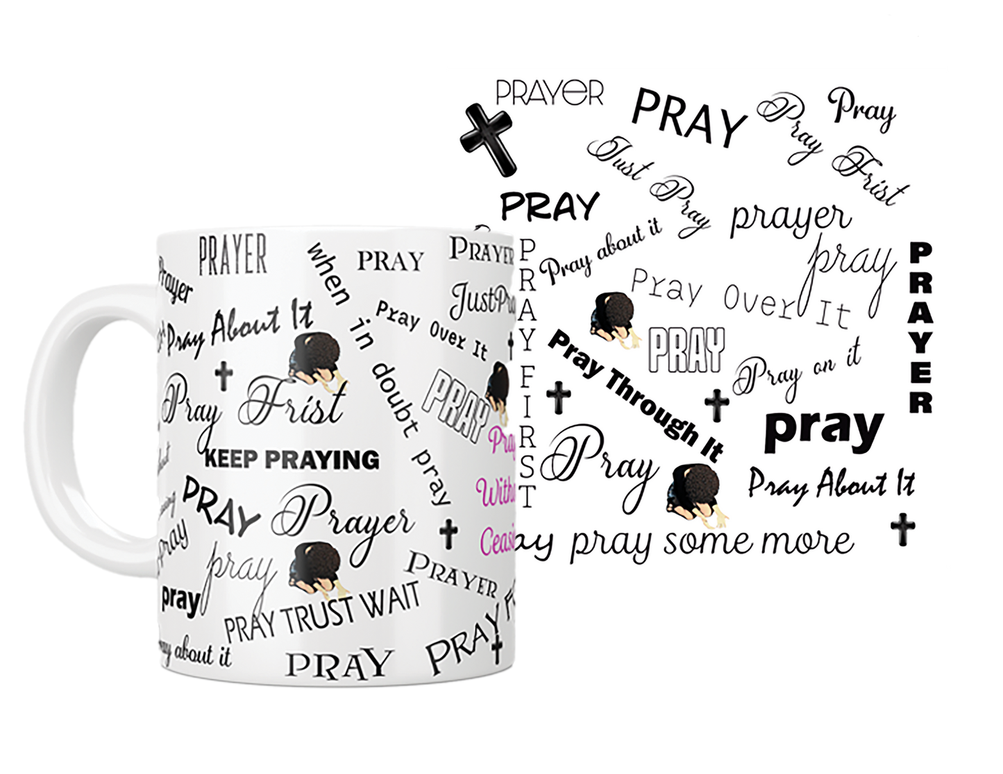 Prayer Mug with Coaster Set