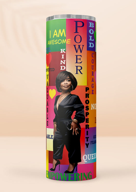 Explosion of Joy AFFRIMATION: Mirna Tumbler