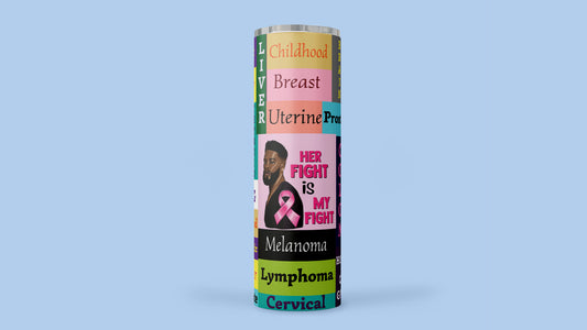 Her Fight Breast Cancer Awareness Tumbler