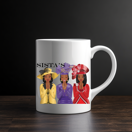 Praying Church Sisters Mug