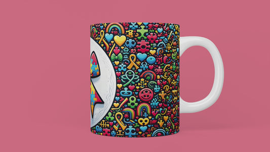 Autism Mom Bow Mug