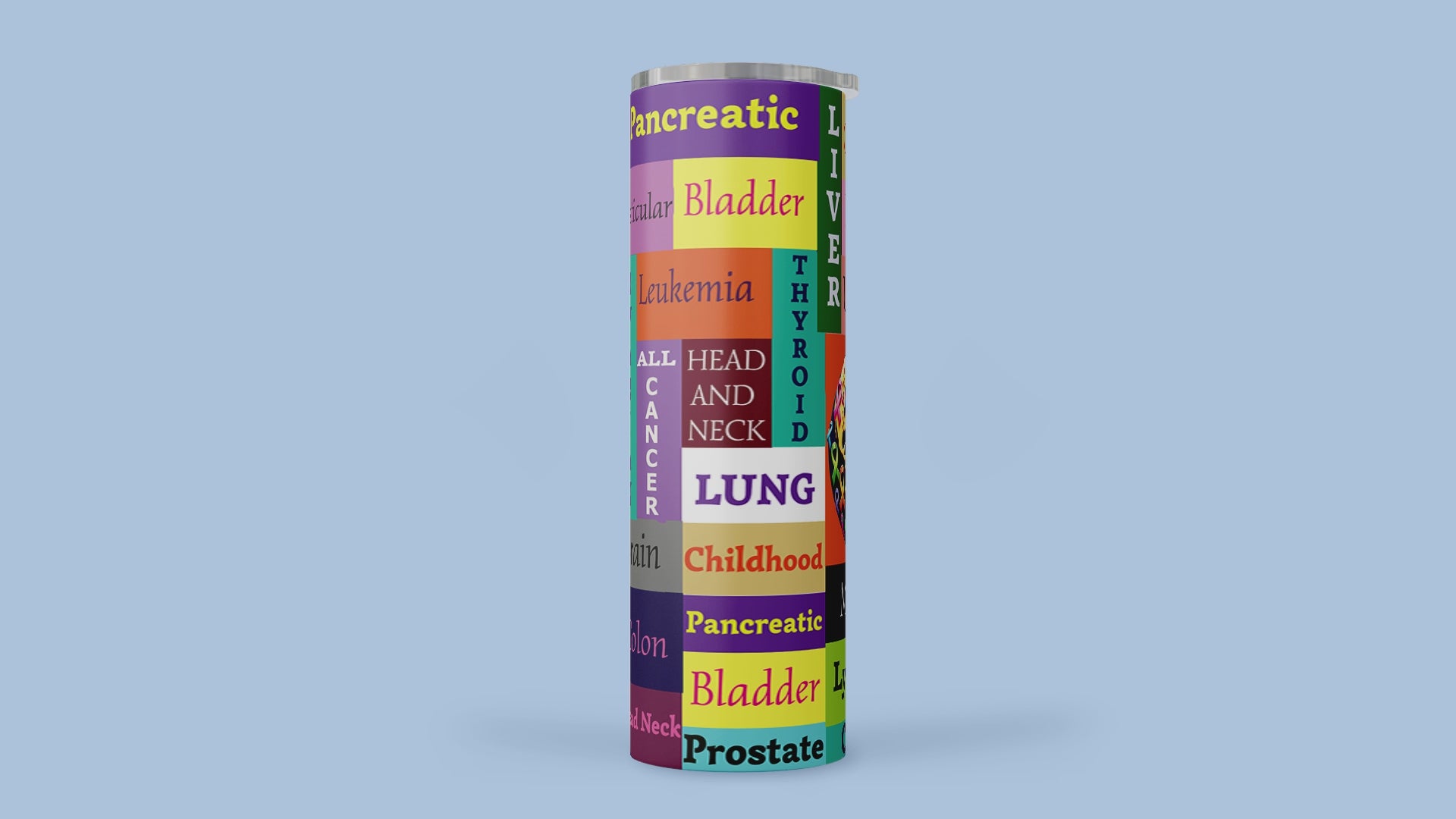 Universal World Cancer Awareness Tumbler