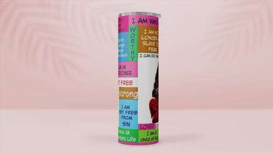 I Am Who God Says I Am "The Wind" Tumbler