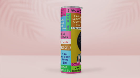 I Am who God Says I Am "Set Free" Tumbler