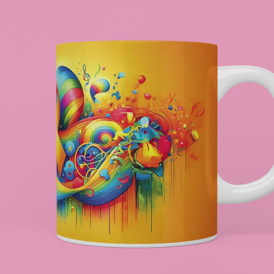 Gold Autism Mug