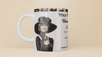 Jesus Moves Mountains and Causes Walls to Fall (Caucasian Woman)
