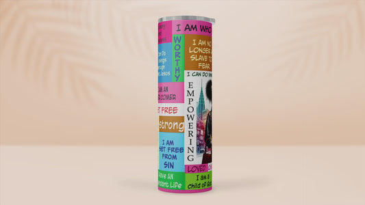 I Am who God Says I Am "Rosa" Tumbler