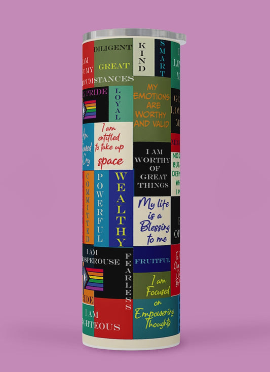 His Pride Affirmation Tumbler