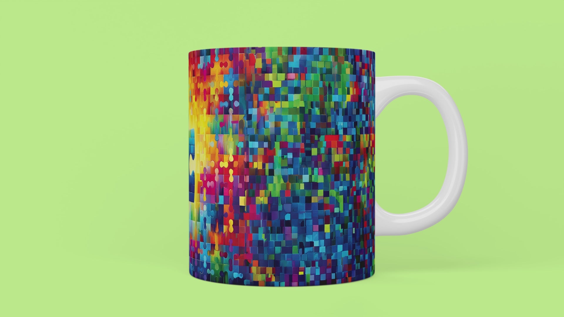 A Piece of His Puzzel 3 Mug