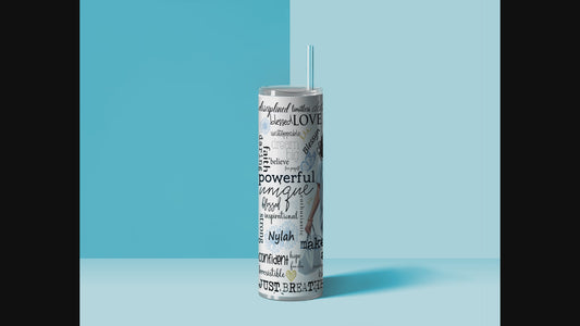 Self Worth Personalized Tumbler